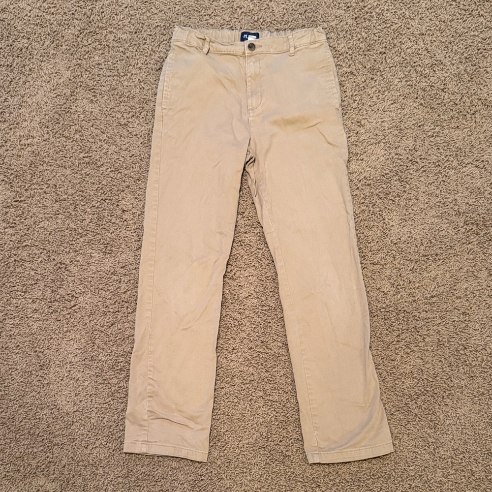 The Children's Place Tan Casual Pants with adjustable waistband